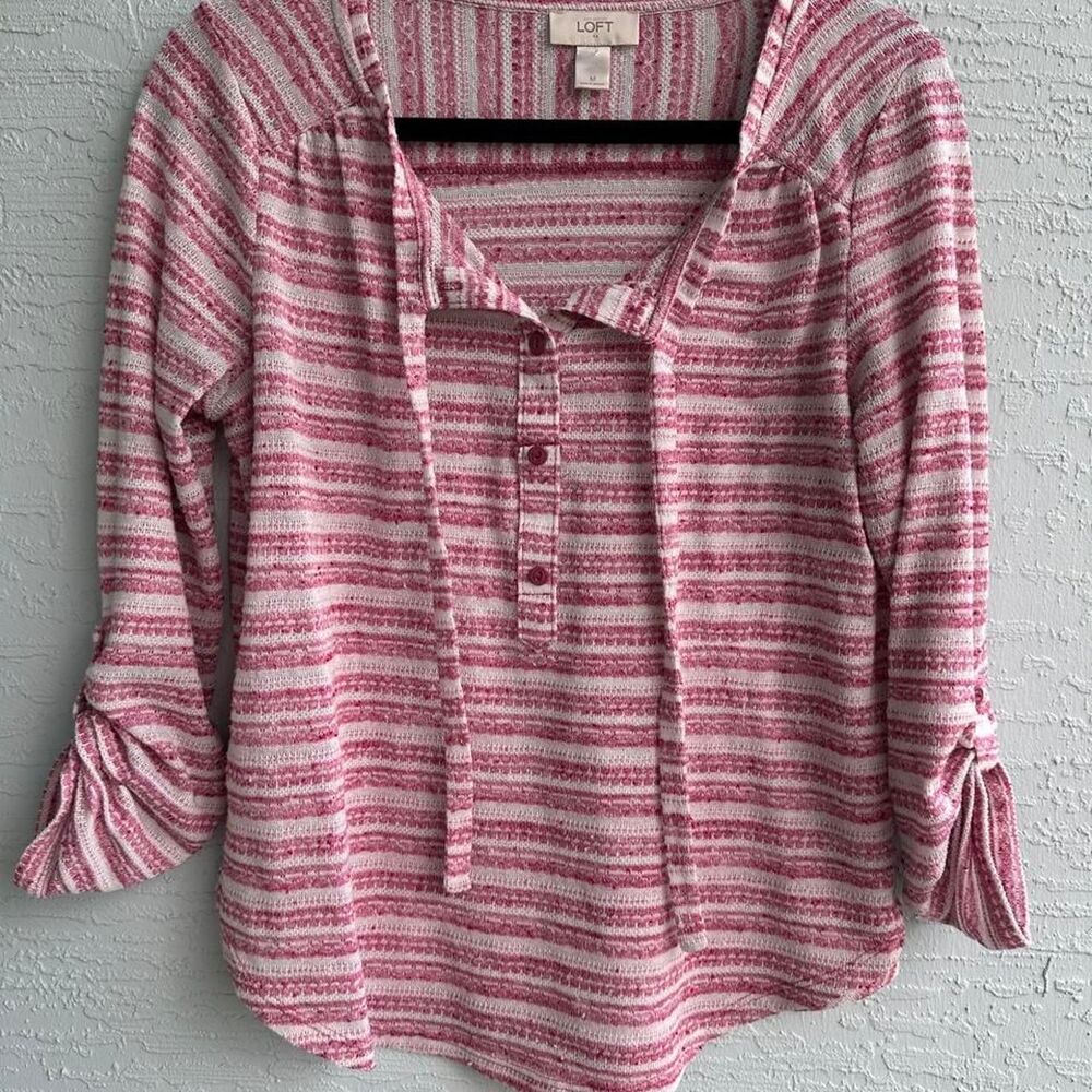 Loft Women's Pink Blouse